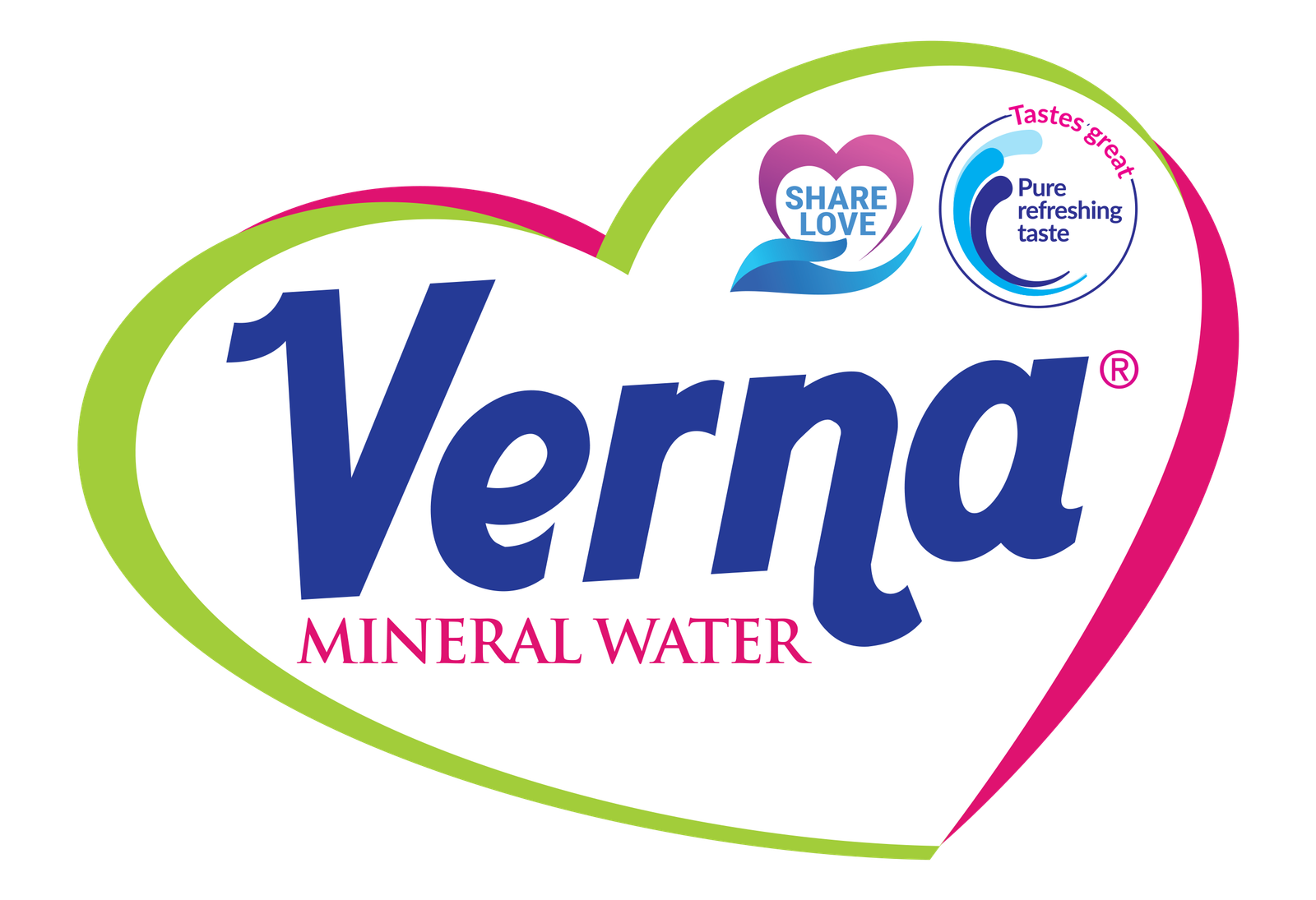 Home verna mineral water logo